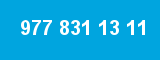 977 831 13 11